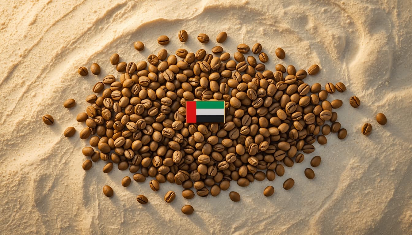 Indian green coffee beans for export to UAE Dubai