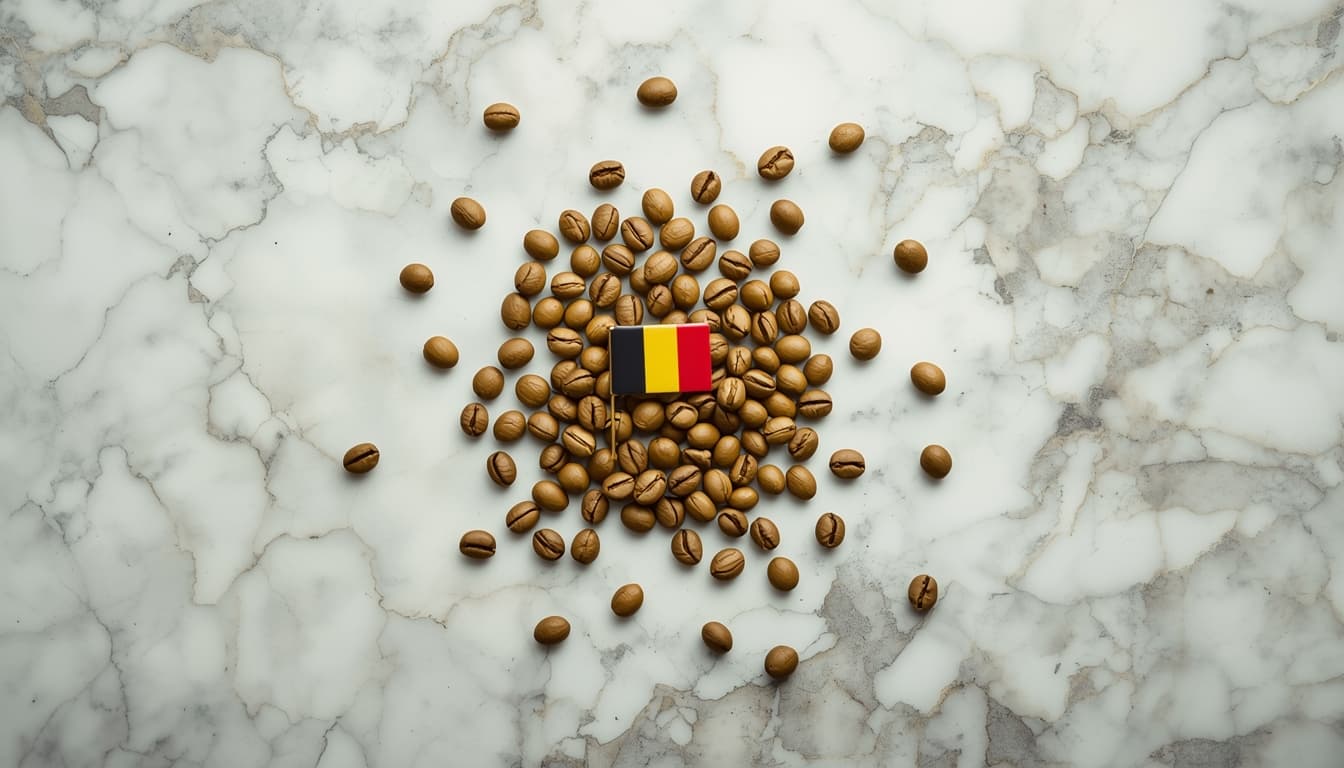 Indian green coffee beans for export to Belgium