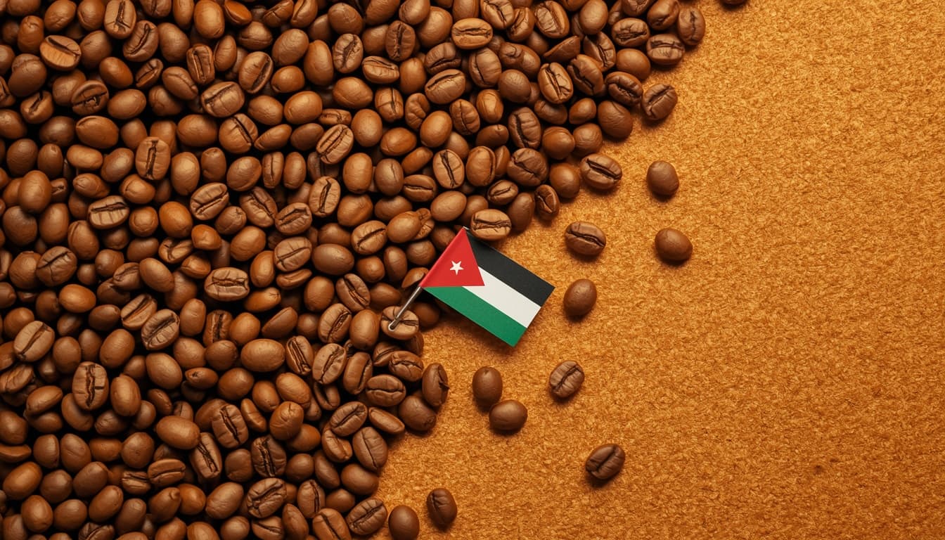 Indian green coffee beans for export to Jordan